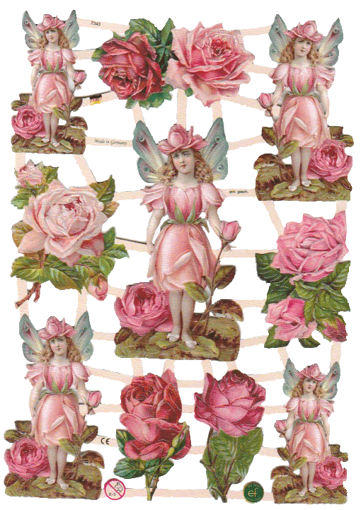 Flower Fairy Roses EF Scraps