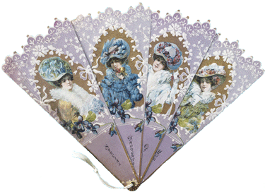 Special Thoughts Victorian Fan