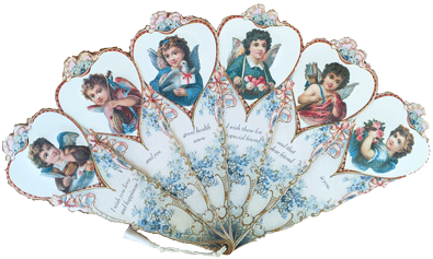 Angel in Heart Victorian Fan