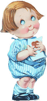 Boy Holding Heart Card