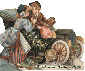 Children in Car Greeting Card