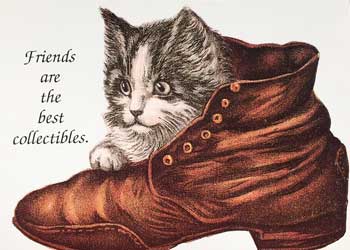 Kitten in Boot Verse Print