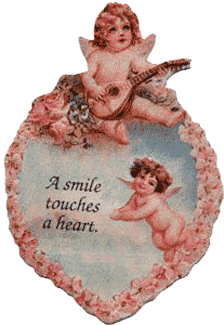 A Smile Touches a Heart Magnetic Verse Card