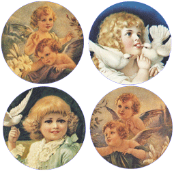 Cherubs Angels Mirror