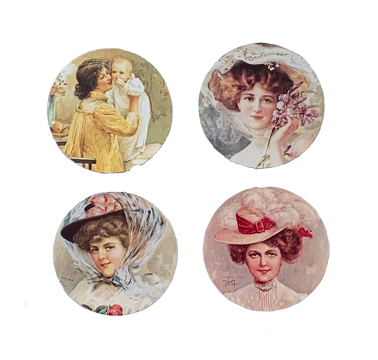 Victorian Ladies Mirror