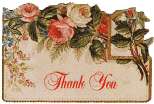 Thank You Roses Note Card