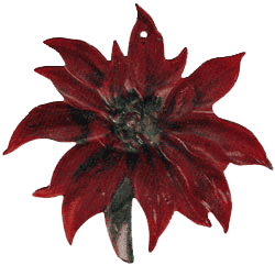 Poinsettia Ornament