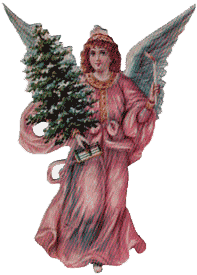 Angel w/Tree Ornament