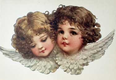 Angel Faces Postcard