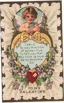 To My Valentine Postcard