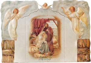 Nativity Pop Out Card