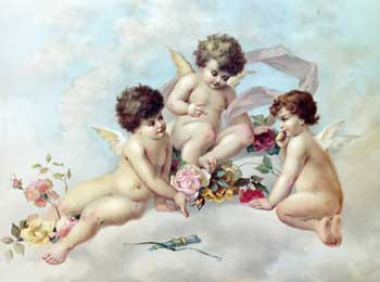 Cupids & Flowers