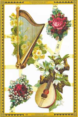Harp Floral Scrap