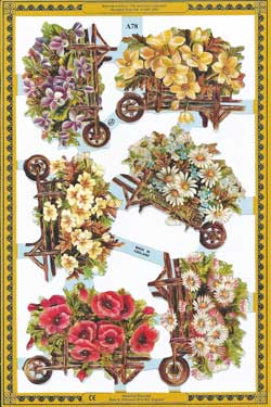 Wheelbarrows Flowers