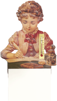 Girl Writing Notepad