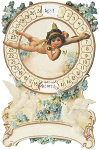 Cupid Mechanical Calendar